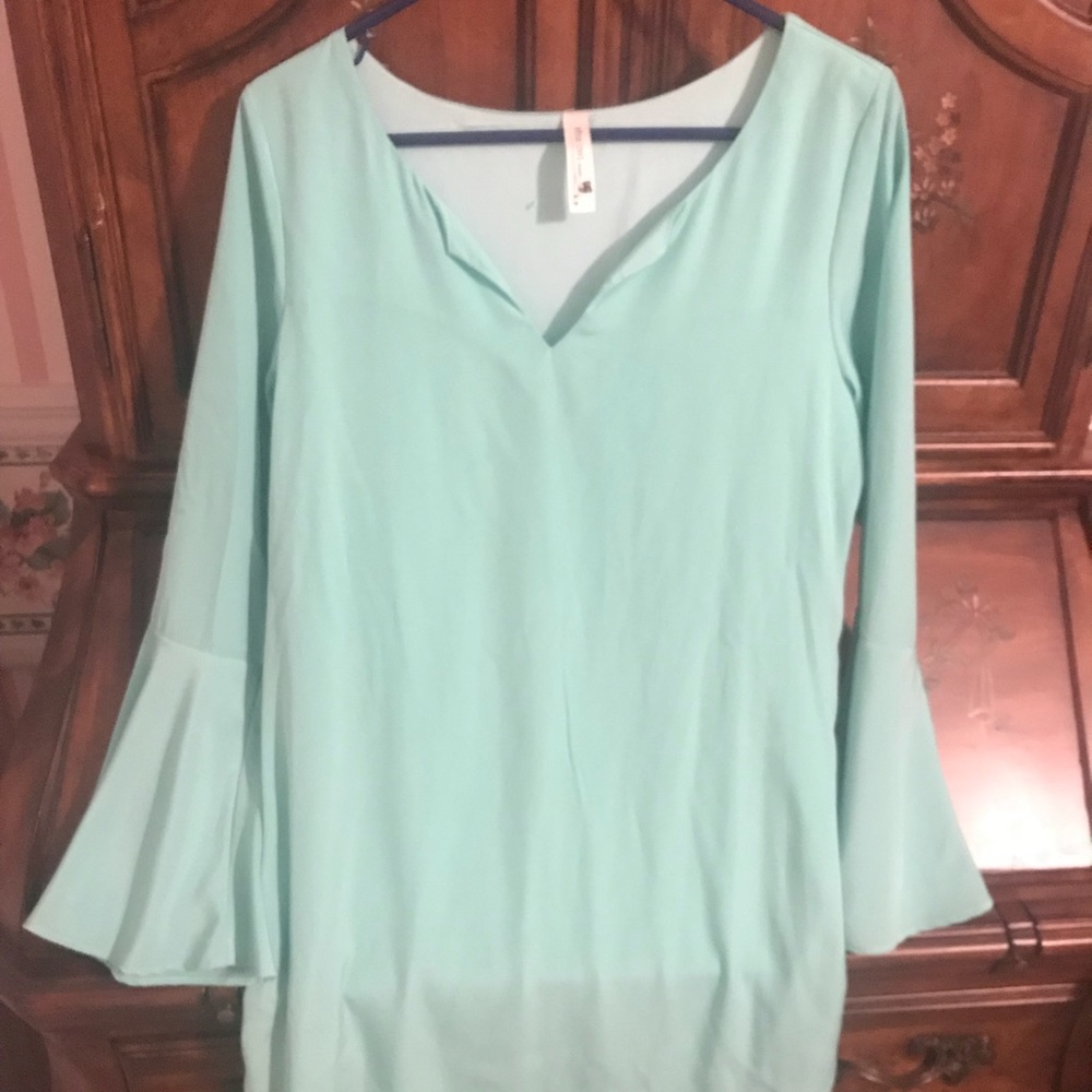 Light blue dress